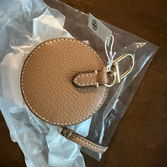 NWT 150410 Tory Burch Brown Leather Thea Coin Purse Pouch - Picture 2 of 14